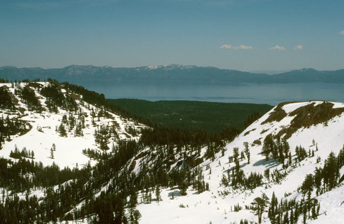 Lake Tahoe from Ward Peak