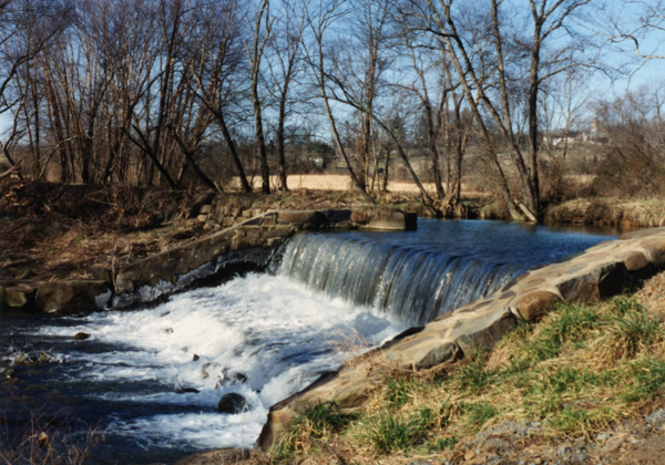 Aldie Mill diversion dam