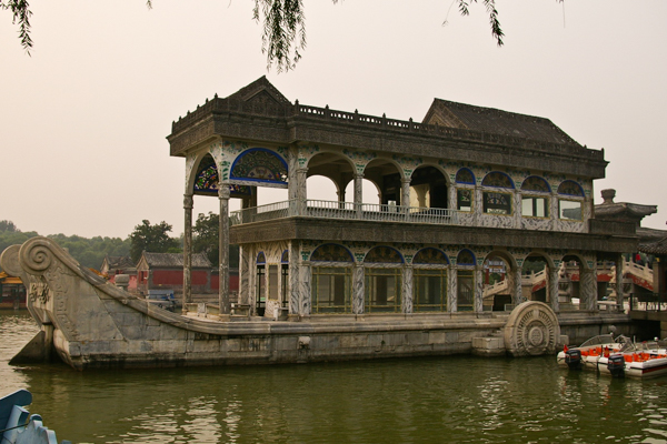 Marble boat