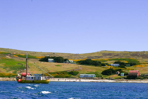 West Point Island harbor