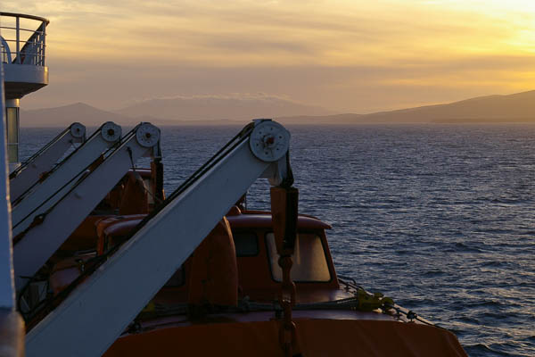 Arriving at Falklands