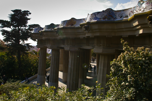 Parc Guell - Columnade