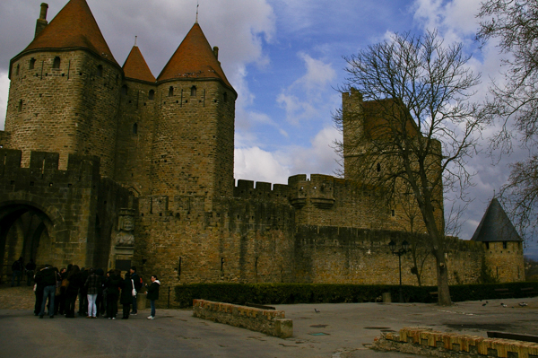 Carcassonne city walls