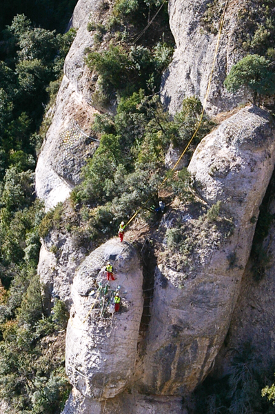 Rock climbers