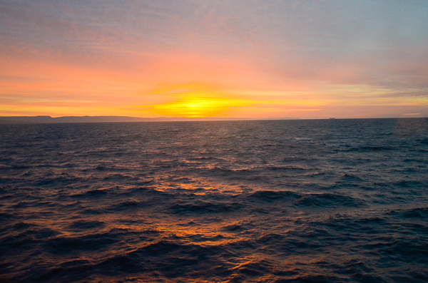 Sunset over Ireland