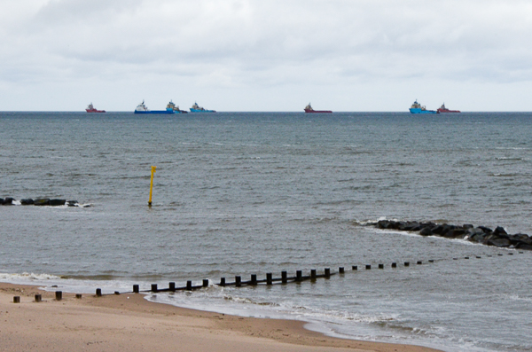 North Sea Supply Ships