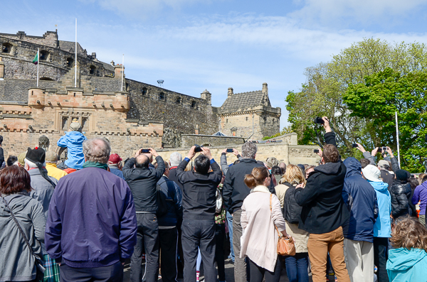 Edinburgh Castle -- Changing of the guard