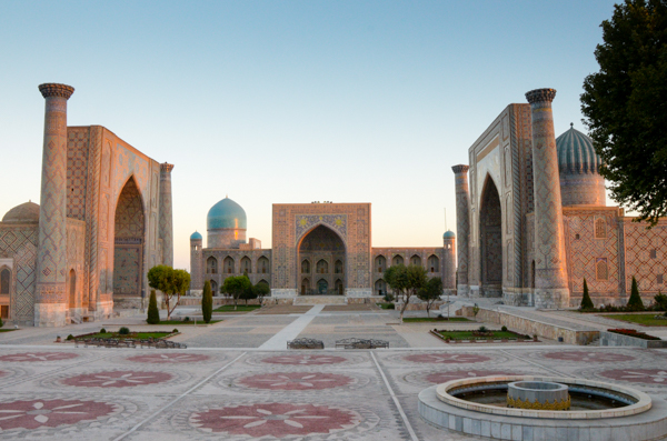 Registan at dawn