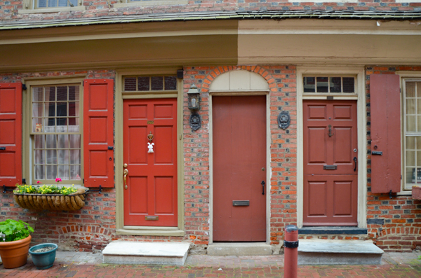 Elfreth's Alley in-fill development