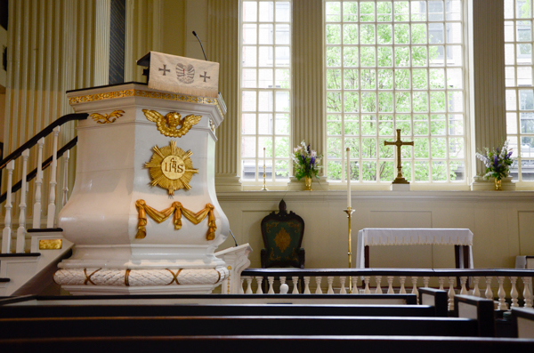 Pulpit - Christ Church, Philadelphia