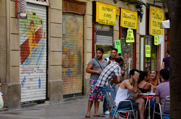 Street musicians