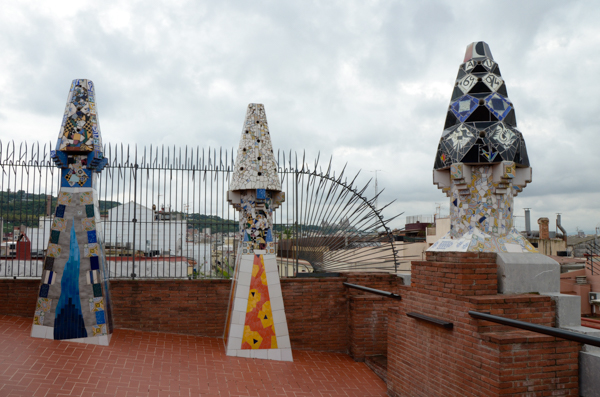 Palau Guell Chimneys