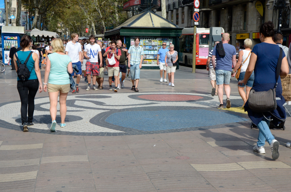 Miro Pavement - Barcelona