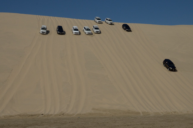 Dune bashing