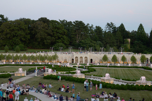 Main Fountain Garden - Longwood