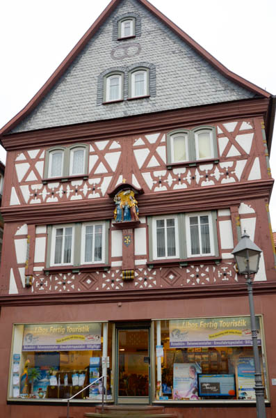 Half-timbered building