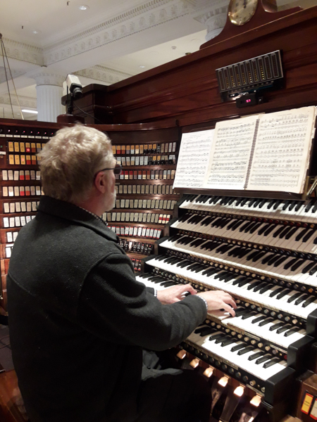 Wesley Parrott & Wanamaker Organ