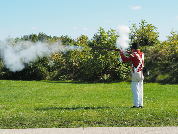 Musket demonstration