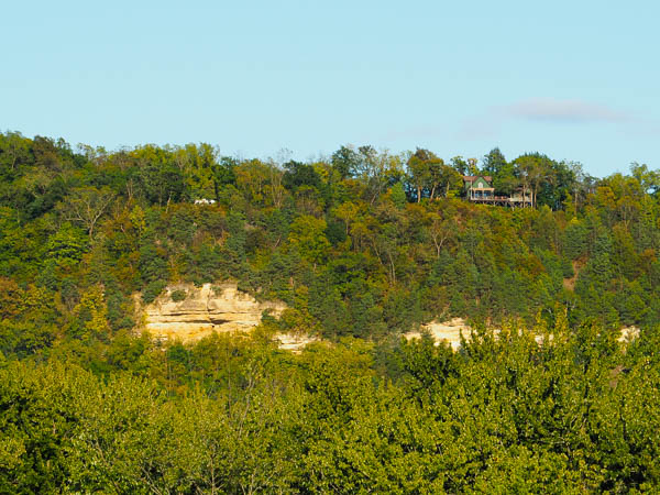 River bluffs