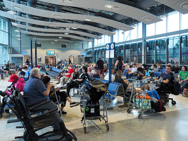 Auto Train Waiting Room