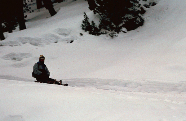 Saas-Fee Sledding