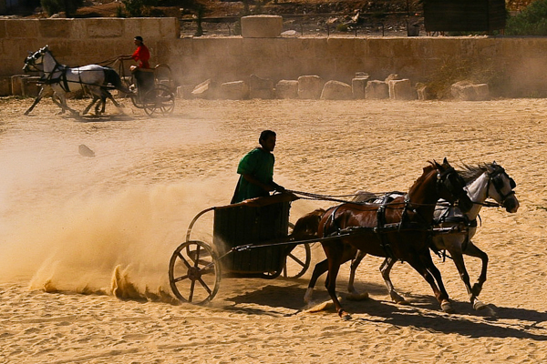 Roman chariot race