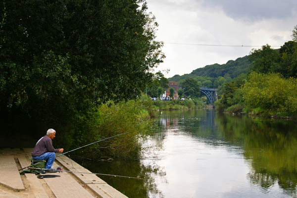 Fisherman on the Severn