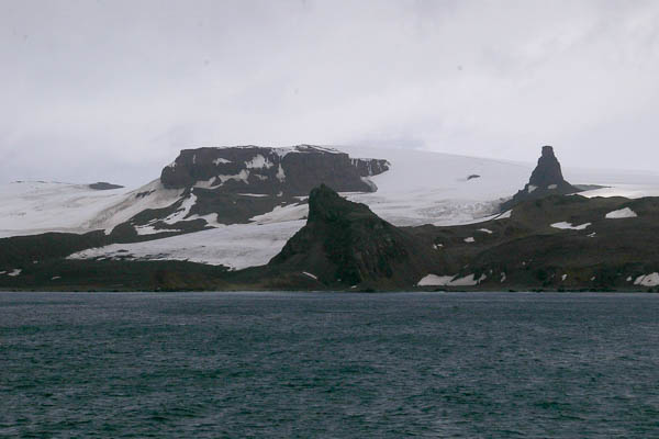 Antarctica land fall