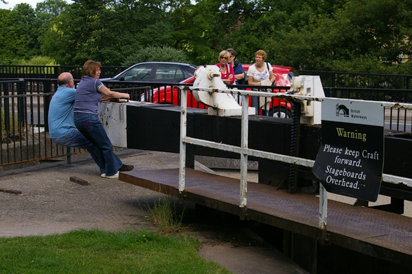 Canal Lock Operation