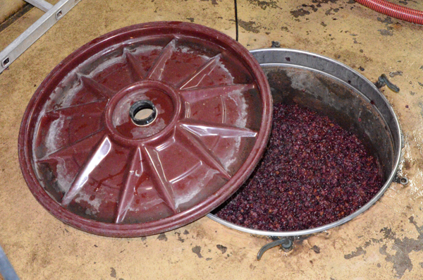 After inital fermentation