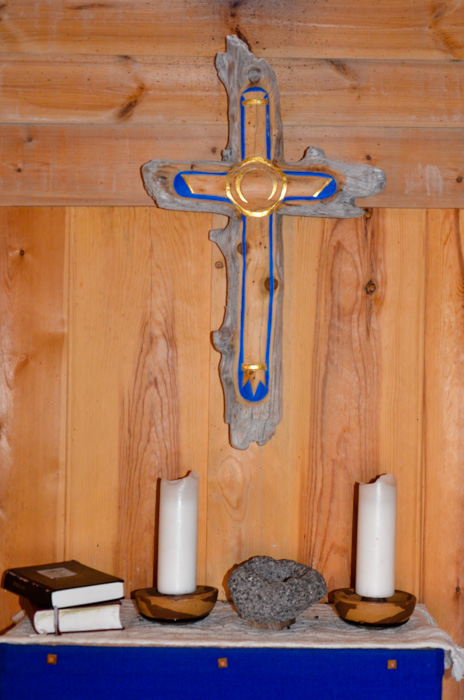 Interior of the church