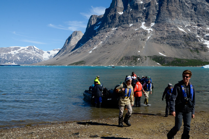 Zodiac landing, Skjoldungen