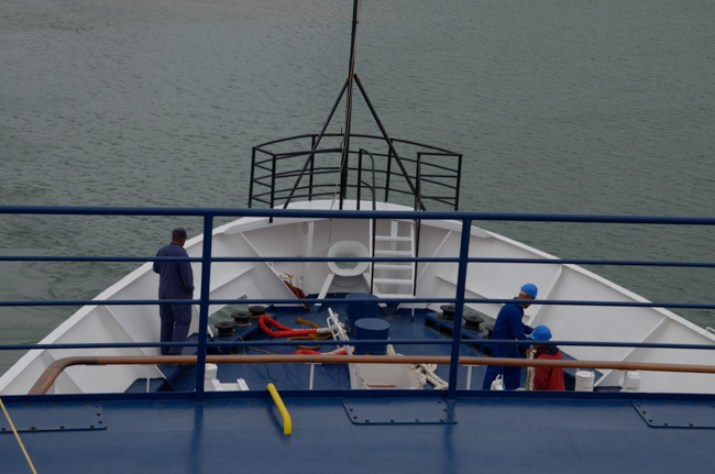 Weighing anchor
